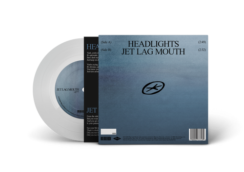 HEADLIGHTS / JET LAG MOUTH 7" VINYL - SIGNED